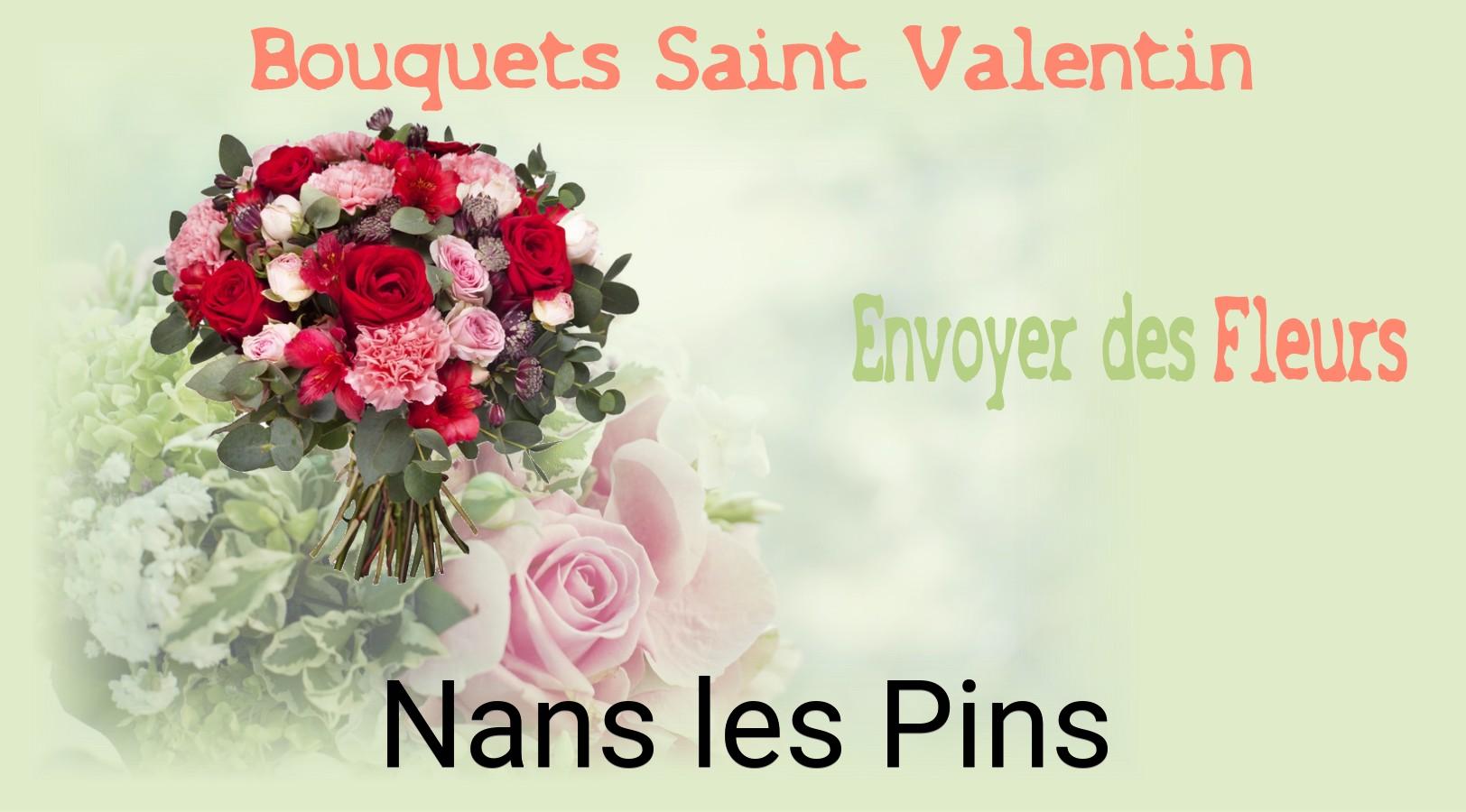 Roses de Saint-Valentin livrées à Nans-les-Pins